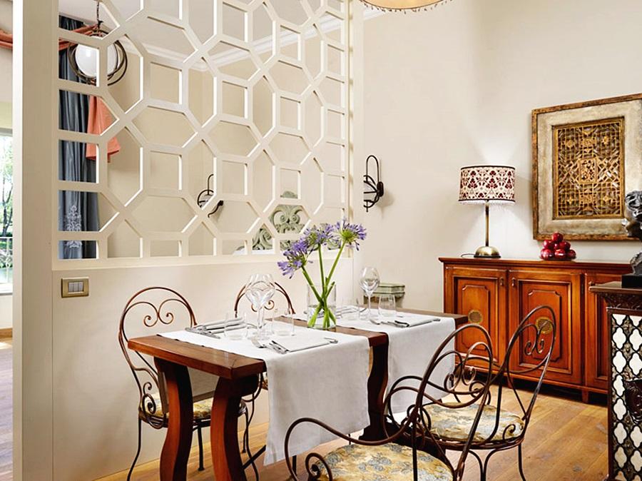 Ville Sull'Arno Firenze Esterno foto A dining room