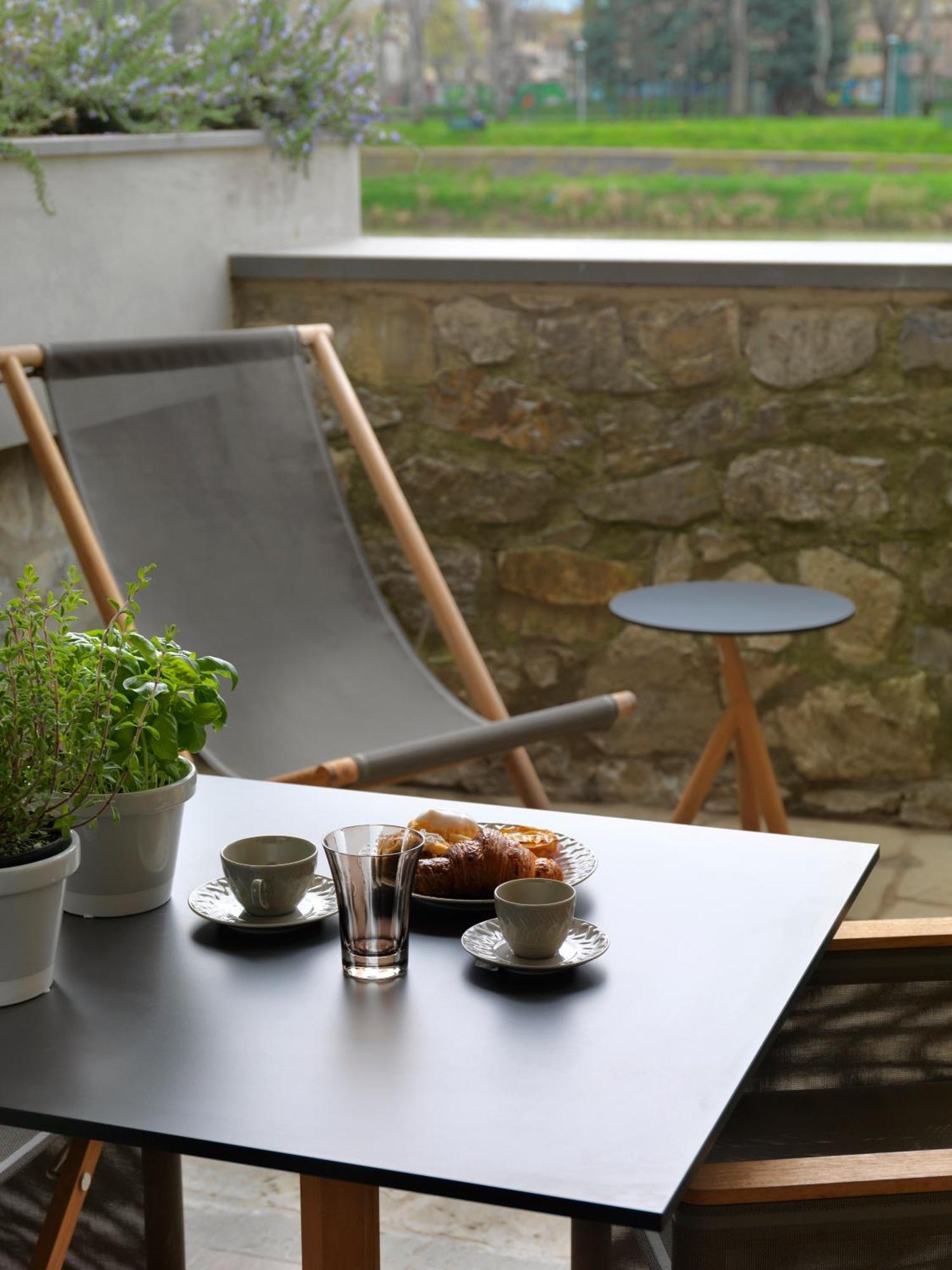 Ville Sull'Arno Firenze Esterno foto A typical breakfast in Italy