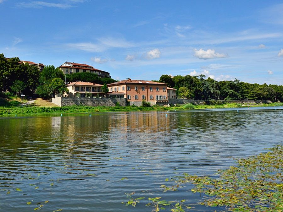 Ville Sull'Arno Firenze Esterno foto The Arno at San Michele veduta